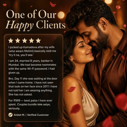 Kamdev Kamasutra Science Backed Itr - Pheromone Power Pack | Instant Seduction In 30 Seconds