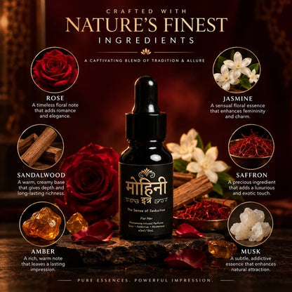 Mohini Kamasutra Science Backed Itr - Pheromone Power Pack | Instant Seduction In 30 Seconds